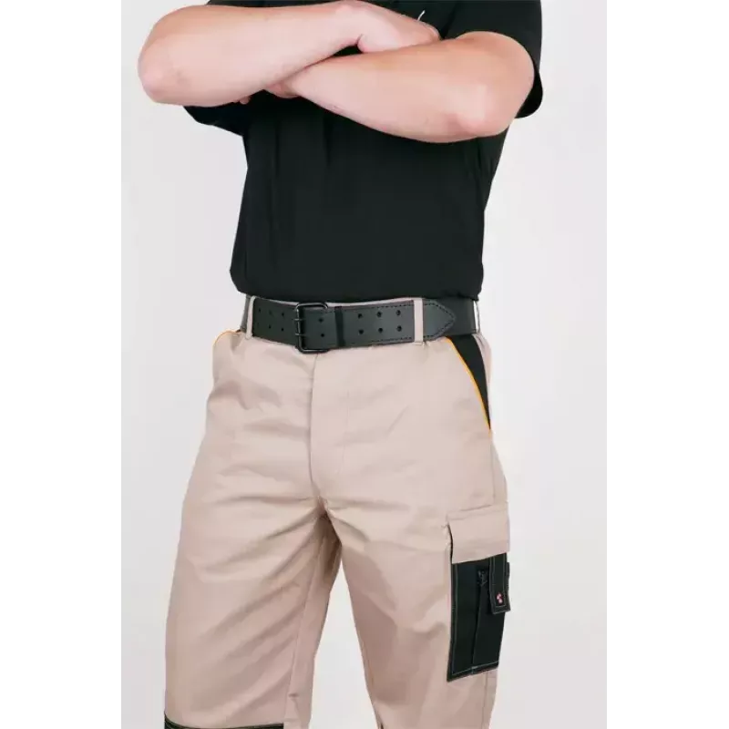 Waist belt KWB 908840 Genuine leather Black 1350mm 50mm