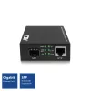 Network Media Converter ACT AC4451 1000 Mbit/s Multi-mode Single-mode Black