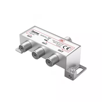 Hama 00205350 cable splitter/combiner Silver