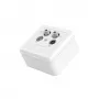 Hama 00205354 socket-outlet 2x SAT + TV + Radio White