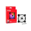 XPG HURRICANE 120 ARGB PWM Black, Fan, 12 cm, 600 RPM, 2000 RPM, Black