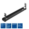 ACT Under desk extendable cable management tray with clamp mount