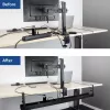 ACT Under desk extendable cable management tray with clamp mount