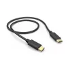 Hama 00201706 USB cable USB 2.0 0.5 m USB C Black