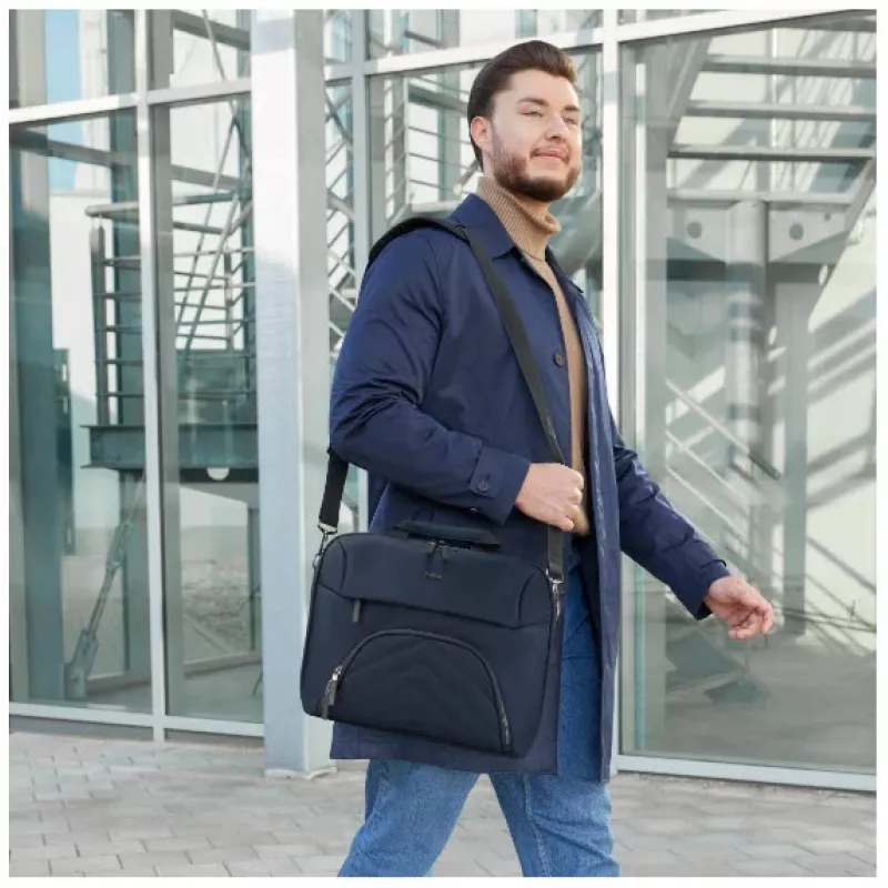 Hama Premium Lightweight 35.8 cm (14.1 inch) Toploader bag Blue