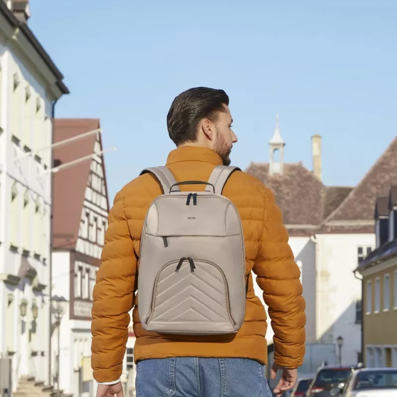 Hama 00222046 backpack Rucksack Beige Recycled polyester