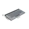 Hama WK-700 keyboard Home/Office Bluetooth QWERTZ German Anthracite, Black, Blue