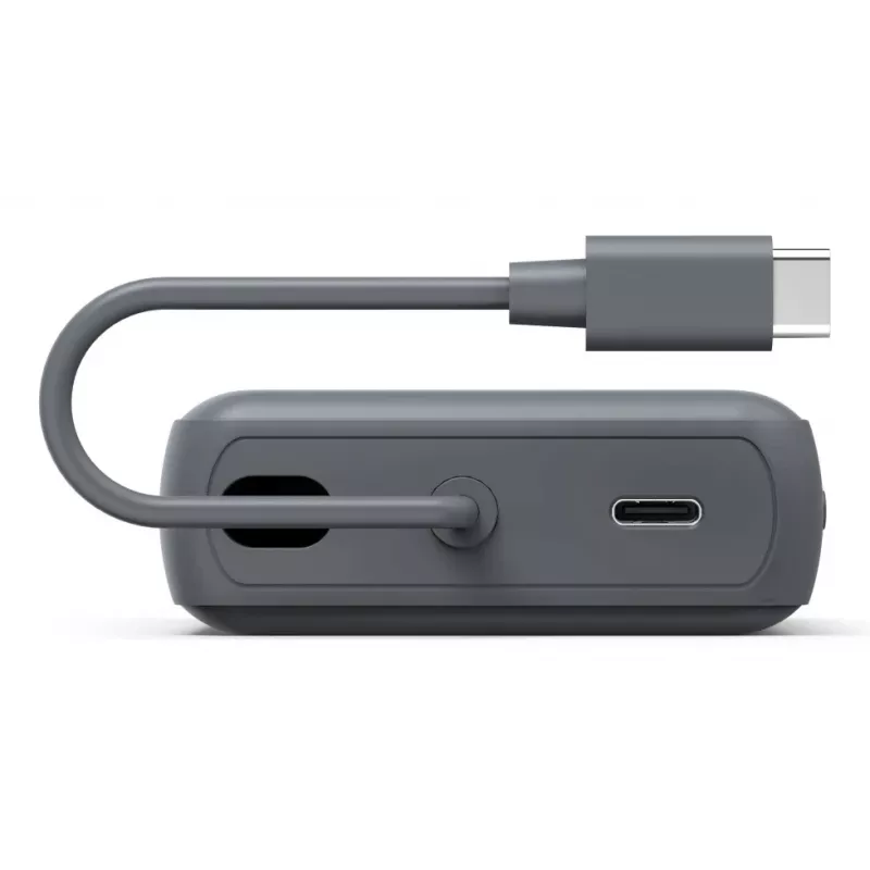 Hama “Travel” Power Pack with Cable, 10000mAh, 2 Outputs: 2x USB-C, anthracite