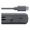 Hama “Travel” Power Pack with Cable, 10000mAh, 2 Outputs: 2x USB-C, anthracite