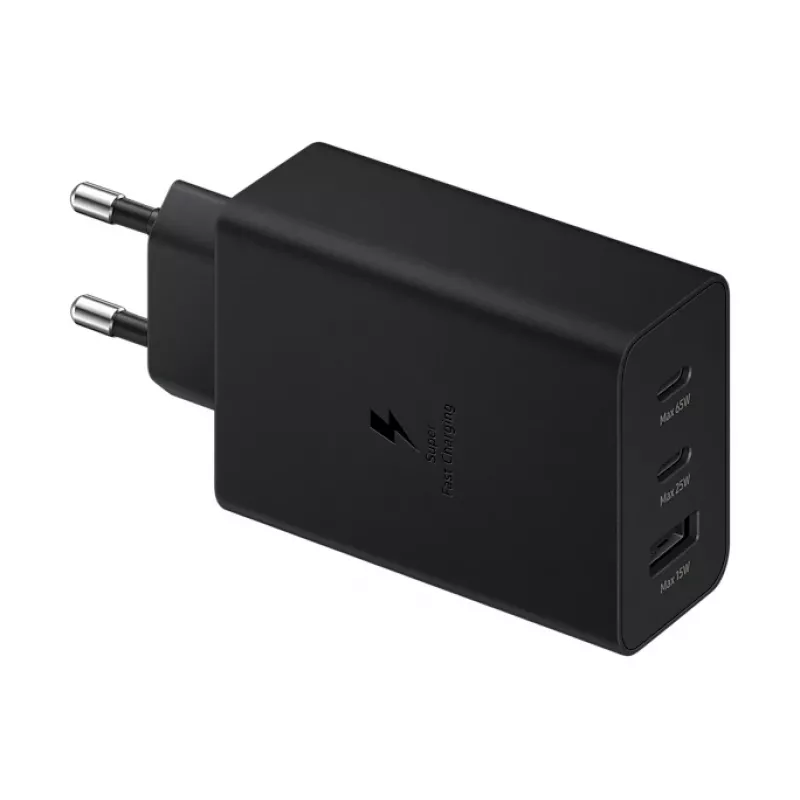 Samsung EP-T6530NBEGWW mobile device charger Universal Black AC Fast charging Indoor