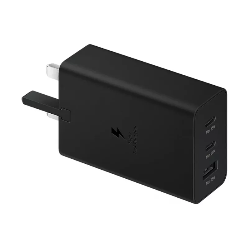 Samsung EP-T6530NBEGWW mobile device charger Universal Black AC Fast charging Indoor