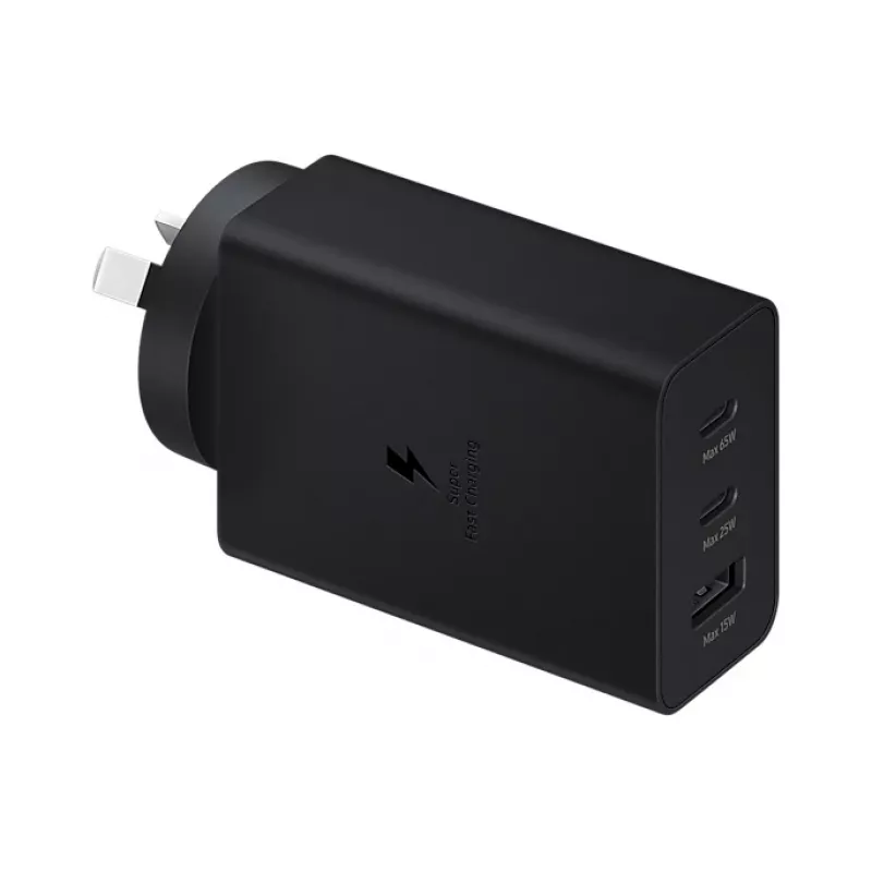 Samsung EP-T6530NBEGWW mobile device charger Universal Black AC Fast charging Indoor