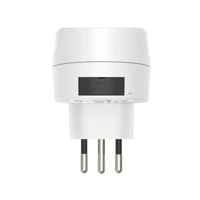 Hama 00223484 power plug adapter Type J Type C (Europlug) White