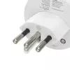 Hama 00223484 power plug adapter Type J Type C (Europlug) White