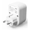 Hama 00223343 power extension 1 AC outlet(s) Indoor White