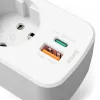 Hama 00223343 power extension 1 AC outlet(s) Indoor White