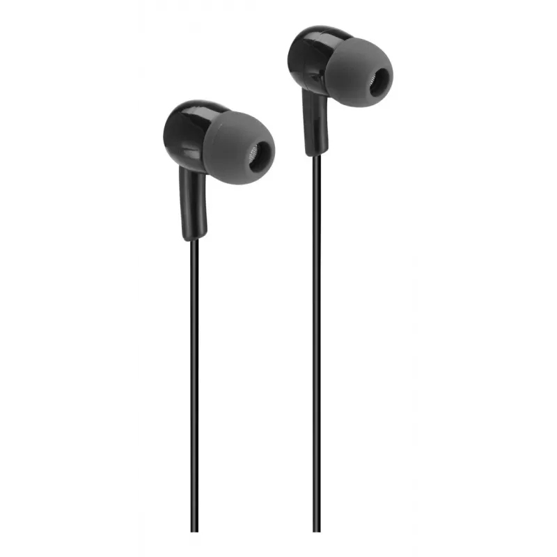 Hama Gloss II Headphones Wired In-ear Music Black, Dark Grey