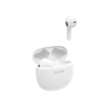 Hama Action One Headset True Wireless Stereo (TWS) In-ear Calls/Music Bluetooth White