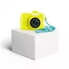 Digital Kids Camera Canal Toys Photo Creator CLK062 Yellow with 0.96 inch LCD, MicroSD support, USB