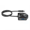 Manhattan USB-C & USB-A Combo Dock/Hub, Ports (4): USB-A (x2) and USB-C (x2), 5 Gbps (USB 3.2 Gen1 aka USB 3.0), Angled Shape for Easy Port Access, USB powered (no external power supply required)