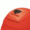 Safety headgear UVEX 9731333 — HDPE plastic, red, adjustable 51–65 cm
