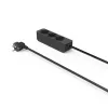Hama 00223012 power extension 1.4 m 3 AC outlet(s) Indoor Black