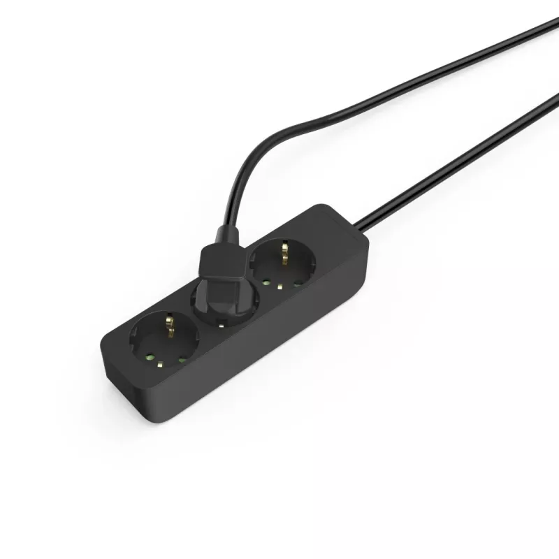 Hama 00223012 power extension 1.4 m 3 AC outlet(s) Indoor Black