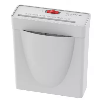 Paper shredder Olympia PS 36 Pro — strip shredding, 8 L basket, 72 dB, white