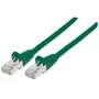 Intellinet Network Patch Cable, Cat5e, 3m, Green, CCA, SF/UTP, PVC, RJ45, Gold Plated Contacts, Snagless, Booted, Lifetime Warranty