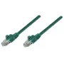 Intellinet Network Patch Cable, Cat6, 2m, Green, CCA, U/UTP, PVC, RJ45, Gold Plated Contacts, Snagless, Booted, Lifetime Warranty