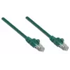 Intellinet Network Patch Cable, Cat6, 2m, Green, CCA, U/UTP, PVC, RJ45, Gold Plated Contacts, Snagless, Booted, Lifetime Warranty