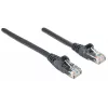 Intellinet Network Patch Cable, Cat6, 1.5m, Black, CCA, U/UTP, PVC, RJ45, Gold Plated Contacts, Snagless, Booted, Lifetime Warranty