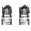 Intellinet Network Patch Cable, Cat6, 1.5m, Black, CCA, U/UTP, PVC, RJ45, Gold Plated Contacts, Snagless, Booted, Lifetime Warranty