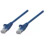 Intellinet Network Patch Cable, Cat6, 1.5m, Blue, CCA, U/UTP, PVC, RJ45, Gold Plated Contacts, Snagless, Booted, Lifetime Warranty