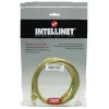 Intellinet Network Patch Cable, Cat5e, 2m, Yellow, CCA, U/UTP, PVC, RJ45, Gold Plated Contacts, Snagless, Booted, Lifetime Warranty