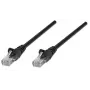 Intellinet Network Patch Cable, Cat5e, 2m, Black, CCA, U/UTP, PVC, RJ45, Gold Plated Contacts, Snagless, Booted, Lifetime Warranty