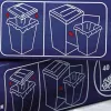 Rexel AS1000 Plastic Waste Bags for Large Office Shredders 115L (pack of 100)