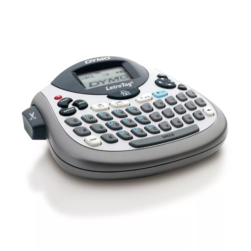 DYMO LetraTag ® 100T - Label Maker QWZ, QWERTZ, Direct thermal / Thermal transfer, Grey