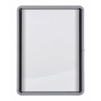 Nobo Premium Plus Magnetic Lockable Notice Board Hinged Door 6xA4