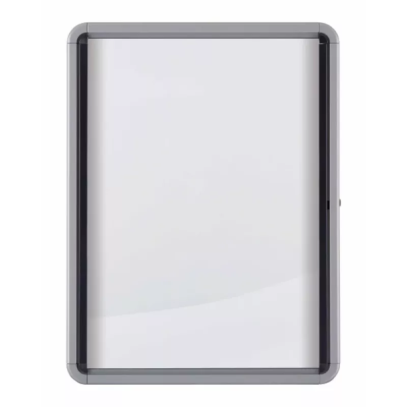 Nobo Premium Plus Magnetic Lockable Notice Board Hinged Door 6xA4