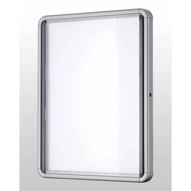 Nobo Premium Plus Magnetic Lockable Notice Board Hinged Door 6xA4
