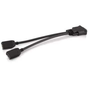 HP DMS-59 to Dual DisplayPort Kit, DMS, 2 x DisplayPort, Male, Female, Black, Male/Female