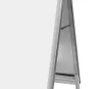 Nobo Essence A2 A-Frame Pavement Sign, Silver, Aluminium, 485 mm, 850 mm