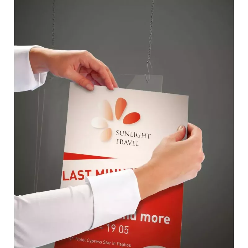Sign holder information stand Sigel TA240