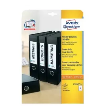 Self-adhesive printer label Avery C32267-25