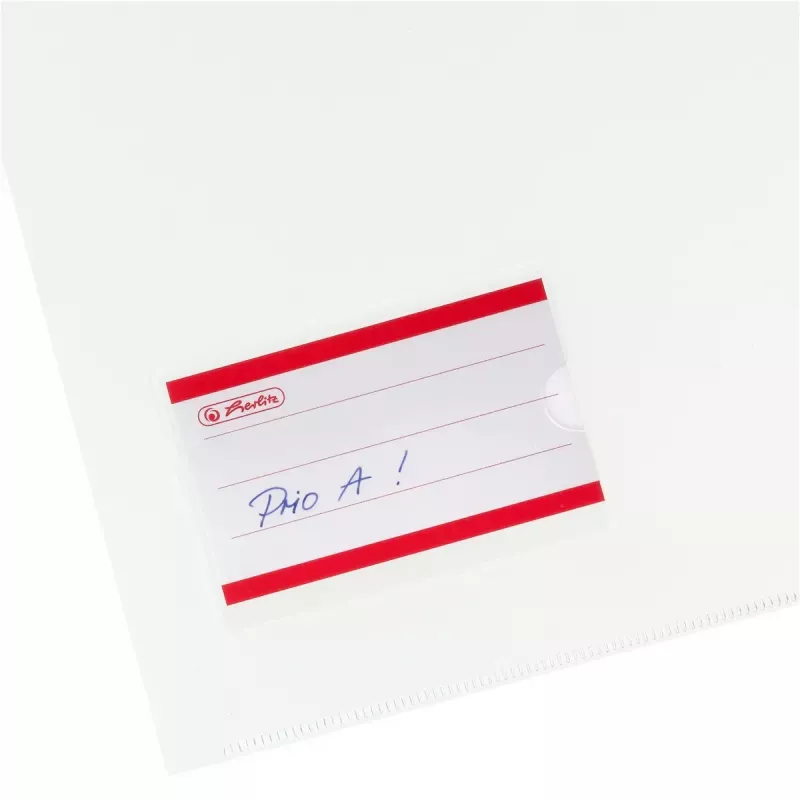 Folder Herlitz 10913804 Polypropylene (PP) Transparent A4