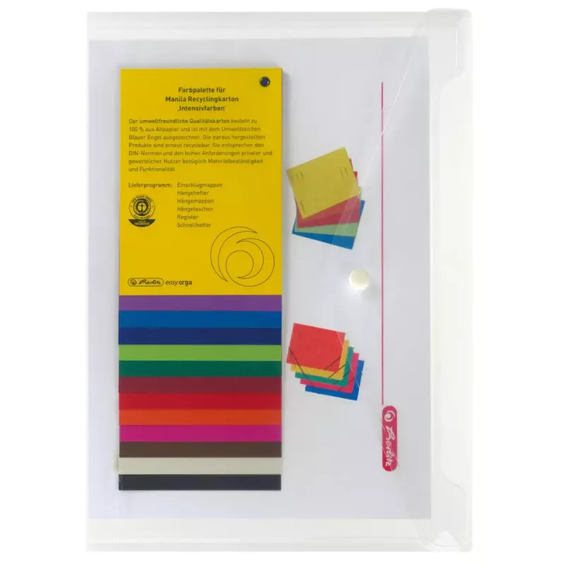 Folder Herlitz 10657930 Polypropylene (PP) Transparent A4