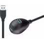 USB 3.0 Extension Cable Goobay 95918 Black