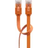 Flat Patch Cable Goobay CAT 6 U/UTP orange 1.5 m