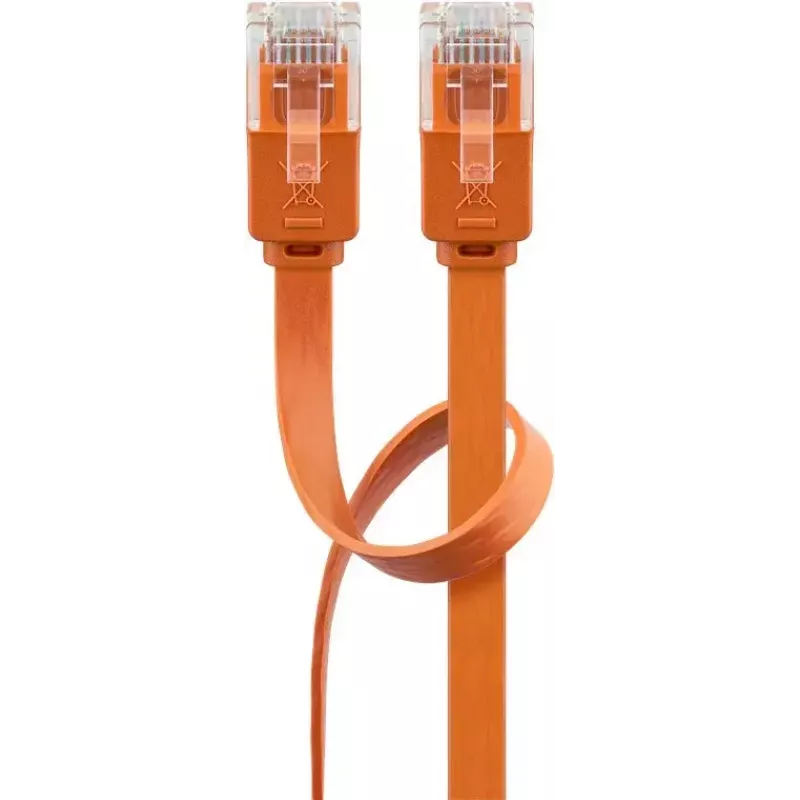 Flat Patch Cable Goobay CAT 6 U/UTP orange 1.5 m